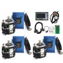SengEU Stock GonzDDCS V4.1 Motion Controller 4,5 Nm Nema34 Closed Loop Servomotor 82 mm 6A CNC Controller Kit Treiber + Netzteil