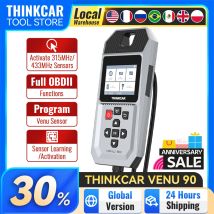 THINKCAR VENU 90 OBD Automotive Tire Pressure Monitoring Sensor TPMS Relearn Activation Programming Car TPMS Diagnostic Tools