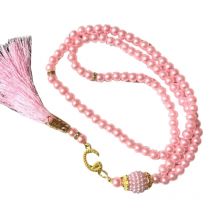 6MM Tasbih Muslim Gebetskette Islamischen Stil 99 Perlen Farbe Perlen Charm Armbänder Allah Mohammed Rosenkranz Armbänder