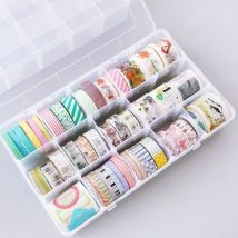 Washi Tape Box Organizer Lagerung Masking Tape Desktop Tape Diy Aufkleber Rolle Klebeband Halter Lagerung