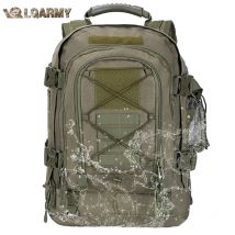 Mochila táctica de viaje LQARMY 60L para hombre, mochila para senderismo y acampada, mochilas militares expandibles, mochilas Molle de asalto de 3 días