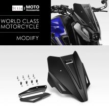 Für Yamaha FZ 07 MT 07 MT-07 FZ 07 2021-2024 Motorrad Windschutzscheibe Windschutz Kit Deflektor Verkleidung Abdeckung Wind Bildschirm zubehör
