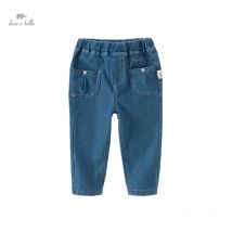 Dave Bella Spring Kinder Blue Jeans Jungen und Mädchen Straight Denim Hosen Kinder Mode Freizeit hose für 2-9y db1248435