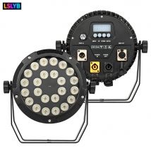 24x18w IP65 wodoodporna lampa Led Par wyciszenie lampa Par RGBWA UV/RGBW 6w1/4w1 opcjonalne oświetlenie sceniczne DMX na zewnątrz