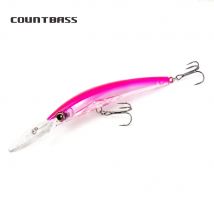 COUNTBASS Deep Diver Minnow Tauchtiefe 4 m Trolling-Köder Leurre HardBaits 130 mm 24,5 g