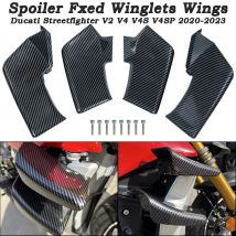Motorrad Spoiler Fxed Winglets Flügel Für Ducati Streetfighter V2 V4 V4S V4SP 2020-2023 Motorrad Winglet Aerodynamische Flügel kit