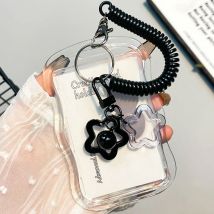 Kreatives Design Kpop Fotokartenhalter Transparenter Kartenhalter Schlüsselanhänger Fotohüllen Buskarte Studentenkartenetui Fotorschutz