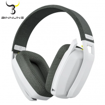 BINNUNE BW06 Bluetooth Headsets Gamer with Mic for PS5 PS4 PC Mac Playstation Wireless 2.4GHz Gaming Headphone with Microphone