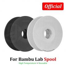 Per stampante 3D Bambu Lab Materiale ad alta temperatura Rack Bobina riutilizzabile Compatibilità filamento Bobina riutilizzabile Ricarica filamento AMS