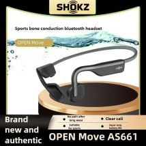 Originale SHOKZ OpenMove S661 Auricolare a conduzione ossea IP55 Auricolare wireless resistente all'acqua Bluetooth 5.1 Auricolari sportivi Open-Ear