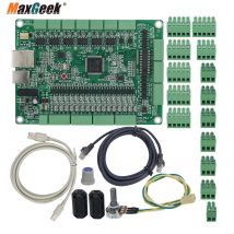 Maxgeek 6-Achsen-Mach3-Controller-Board, CNC-Motion-Controller, unterstützt USB + Ethernet für CNC-Graviermaschine