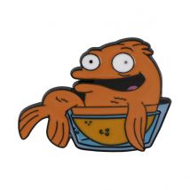 Lustige Cartoon Fisch Männer Frauen Brosche harte Emaille Pin Anstecknadeln für Rucksack Metall Abzeichen Modeschmuck Kinder Accessoires