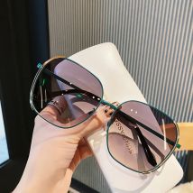 Women Oversized Polarized Sunglasses Fashion Gradient Shade Square Sunglasses UV400 Outdoor Sports Sunglasses Men Glasses