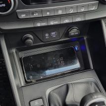 15 W kabelloses Auto-Ladegerät für Hyundai Tucson 2015 2016 2017 2018 2019, schnelles Telefon-Ladegerät, Ladepad-Panel-Telefonhalter