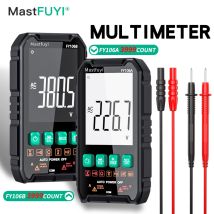 MASTFUYI FY106 Professionelles Digitalmultimeter Intelligenter Prüfer AC/DC-Spannung Kapazität Ohm Hz NCV-Detektor Elektrikerwerkzeug