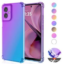 Custodia in TPU sfumato antiurto per Motorola G35 G55 G75 G85 5G G04 G04S G24 Power G34 G54 G84 Custodia protettiva Funda Coque