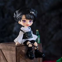 Ob11 kleidung süß cool schwarz weiß anzug leder hut hemd socken für nendo roids, gsc, obitsu11, molly, p9, 1/12bjd puppe