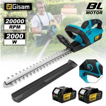 GΣ 2000 W bürstenloser elektrischer Heckenschere Akku-Trimmer Astsäge Rasenmäher Gartengeräte für Makita 18 V Akku-Stifte