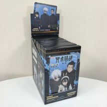 Jujutsu Battle Gojo Shoko Suguru Nobara Klassische Anime-Sammelkarte Beliebte Charaktere Transparente Kartenserie Familienspielzeug