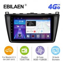 Lettore multimediale per Autoradio Android 12.0 per Mazda 6 GH 2007-2012 Autoradio telecamera di navigazione GPS WIFI schermo IPS Stereo RDS