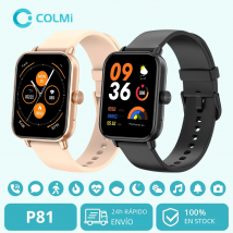 Reloj inteligente COLMI P81 con llamadas de voz, pantalla Ultra de 1,9 pulgadas, Monitor de salud 24H, más de 100 modos deportivos, reloj inteligente Bluetooth para hombres y mujeres