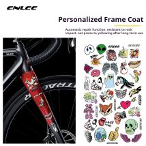 ENLEE Fahrradaufkleber Straße Mountainbike personalisierte DIY Aufkleber Roller Faltrad kreative Aufkleber Helm Aufkleber