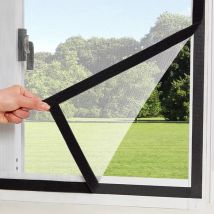 1 Packung wiederverwendbare Fenstergitter, Premium-Netz, Mücken- und Insektenschutz, Belüftung und Staubschutz, einfach zu installieren