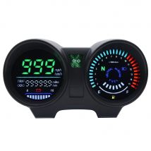 Neueste Tacho Digital Dashboard LED Elektronik Motorrad RPM Meter Für Brasilien TITAN 150 Honda CG 150 Fan 150 2010 2012