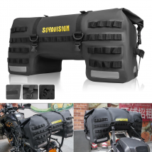 Wodoodporna torba na tylne siedzenie motocykla torba podróżna na bagaż 20L 80L 100L motocykl Powersports torba na ogon sakwy torba na kask jeździecki