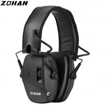 ZOHAN Electronic Shooting Ear Protection cuffie audio protezione dell'udito riduzione attiva del rumore paraorecchie tattiche da caccia