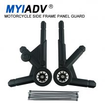 Für BMW R1200GS R1250GS Abenteuer R1250 R1200 GS ADV LC 2013-2024 Motorrad Seite Rahmen Panel Schutzfolie Abdeckung schutz