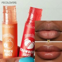 Mehrfarbiger Lipgloss, Lippenbalsam mit Fruchtgeschmack, feuchtigkeitsspendend die Lippen, langlebig und feuchtigkeitsspendend, ohne Trocknung, Lippenkosmetik