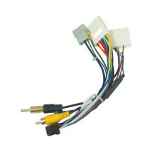 FEELDO Car Audio Wiring Harness For Nissan Qashqai 06-11 Aftermarket 16pin CD/DVD Stereo Installation Wire Adapter