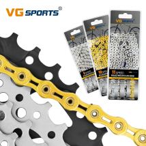 VG Sport 8 9 10 11 Geschwindigkeit Fahrrad Kette Halb/Voll Höhlen 8s 9s 10s 11 s Ultraleicht 116 Links Mountain Road Bike Ketten Bike Teile
