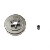 Tambor de embrague con rodamiento Needel, compatible con Echo CS-310, A556000543, A556000542, A556000541