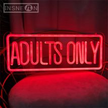 Solo adulti Insegna al neon Luce al neon a LED Parete della stanza per la camera da letto Uomo Grotta Hotel Festa Decorazione della camera da letto Negozio Club Bar Insegna al neon
