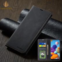 Leder Brieftasche Fall Für Samsung Galaxy S25 Rand S9 Plus S10 S20 S21 FE S22 S23 S24 Ultra Halter magnetische Flip Stand Telefon Abdeckung