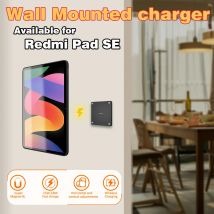 Supporto da parete magnetico con custodia di ricarica per xiaomi redmi pad SE 11 pollici 18W carica rapida potenti magneti a parete