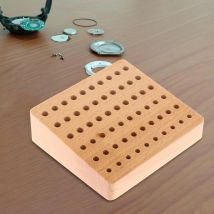 Uhr Reparatur Werkzeug halter stabiles Gestell Holz schrauben dreher Ständer für die Organisation Uhrmacher Stanz werkzeuge Uhr Reparatur Handarbeit