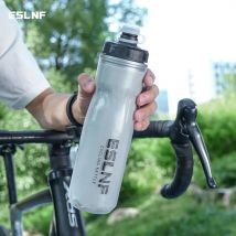 Radfahren isolierte Wasser flasche Thermo getränk pp5 Silikon 670ml Fitness Outdoor Sport Fahrrad tragbarer Wasserkocher