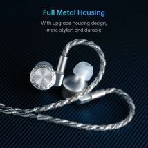 ARTTI T10 PRO Auricolari HiFi in-ear Monitor IEM cablati Driver planare da 14,2 mm Bassi testurizzati 2 pin e spina 2 in 1 da 3,5 + 4,4 mm