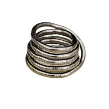 6mm 90cm DIY Eisen biegbare flexible gedrehte Schlangenkette Halskette, 1 Stück/Packung