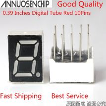 50PCS 0,39 zoll Rot 3191BS 3191AS 1 Weisen 10Pins Gemeinsame Anode Kathode Einzel Digital Rohr LED Display Module