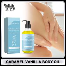 JAYSUING Körperöl, Vanille für trockene Haut, glättend, straffend, Körpermassage, Vanille-Körperöl, nährendes, feuchtigkeitsspendendes Aromaöl, 100 ml