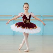 Neue Mädchen Ballett Tanzrock Kinder profession elle Ballett Kostüm Leistung Tutu Rock