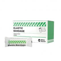 Rhino Rescue Mullrollen (10er-Pack) – 4" x 4,9 Yards atmungsaktive gerollte Gaze, einzeln verpackt, Erste-Hilfe-PBT-Verband, medizinisches Klebeband