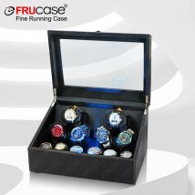FRUCASE PU Watch Winder for automatic watches automatic winder 6+6 watches