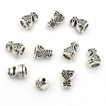 25Pcs Wine glasses Trophy Loose Sparer End Bead Caps for Jewelry Making Finding Diy Beadworks Accessories Component Wholesale