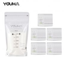 Youha Muttermilch Aufbewahrung beutel Milch Aufbewahrung beutel zum Stillen 180ml/6oz Kapazität vorst erilisierte bpa freie doppelte Reiß verschluss dichtung