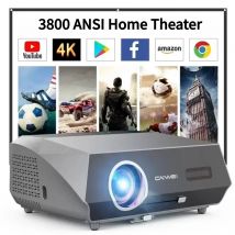 3500 ANSI 4K proiettore di film auto focus keystone correzione home theater 2.4 + 5G wifi bluetooth 1080P full hd HDR10 smart an